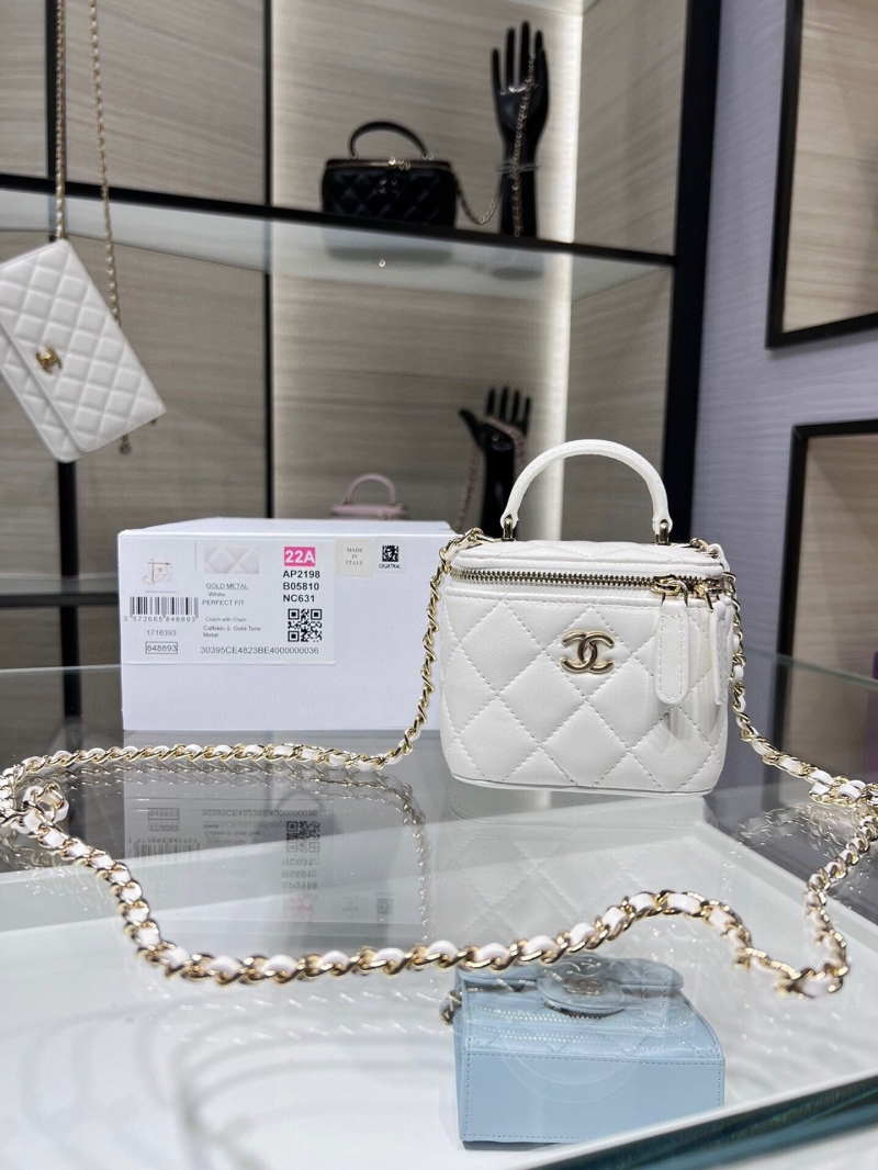 Ch*el cosmetic bags